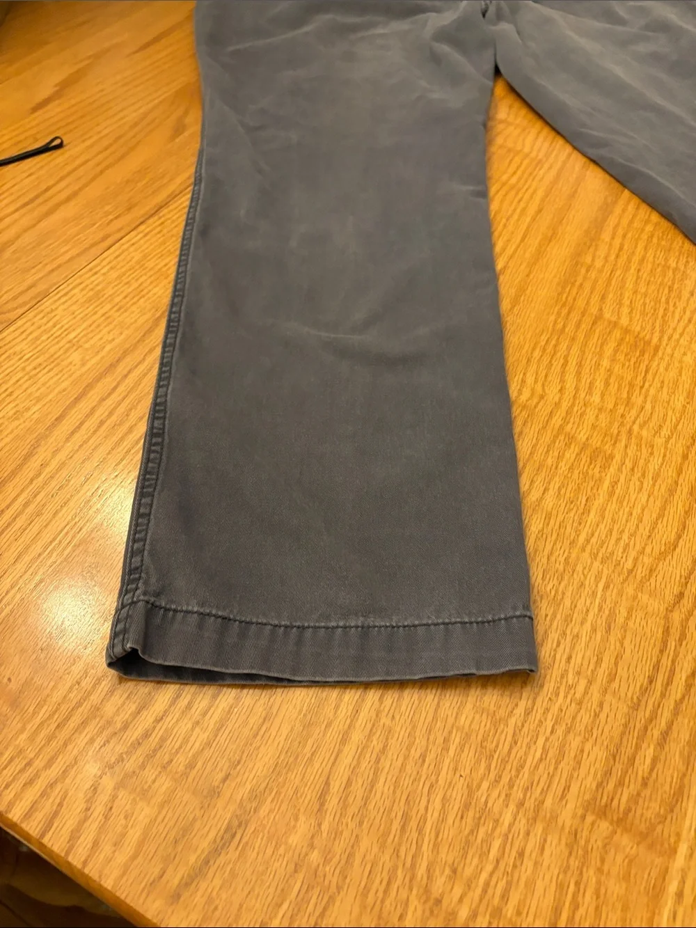 Eddie Bauer Straight-Leg Pants in Slate Gray